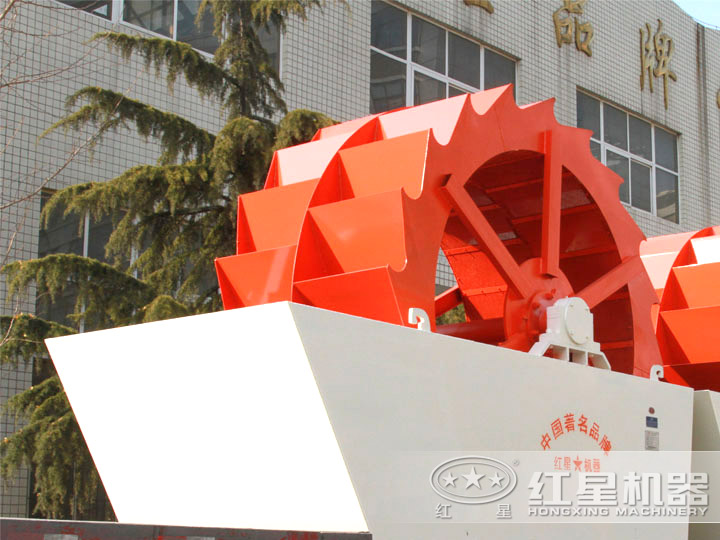 輪斗式風(fēng)化沙洗沙機抗腐蝕，洗凈度高達(dá)99%